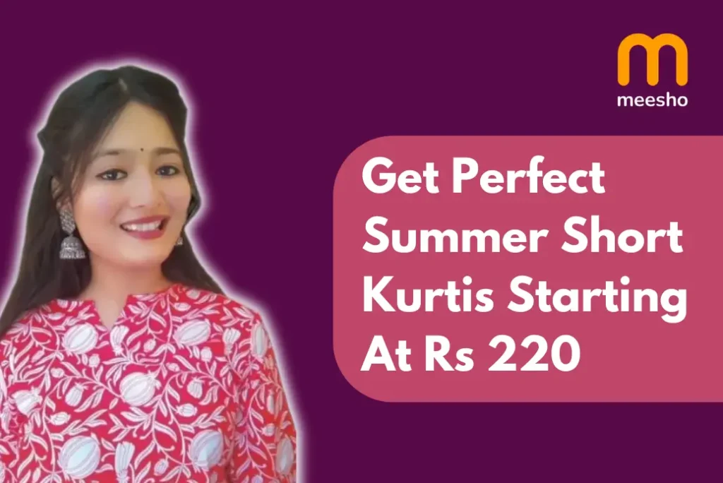 shorts summer kurtis