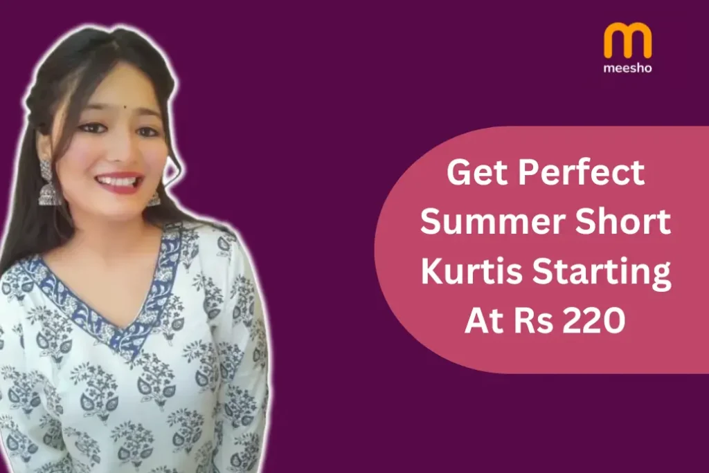 shorts summer kurtis