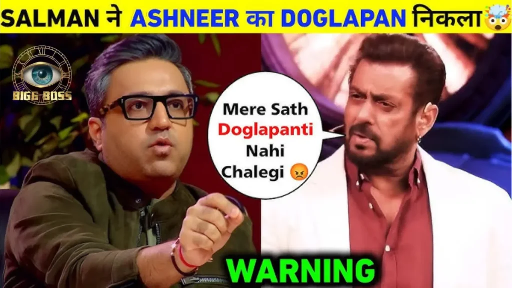 “Salman Khan Takes on Ashneer Grover’s ‘Doglapan’ in Bigg Boss 18: ‘This Attitude Won’t Work!'”